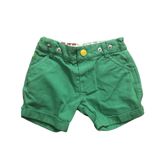 Little Bird Green Shorts 9-12m - Picture 1 of 4